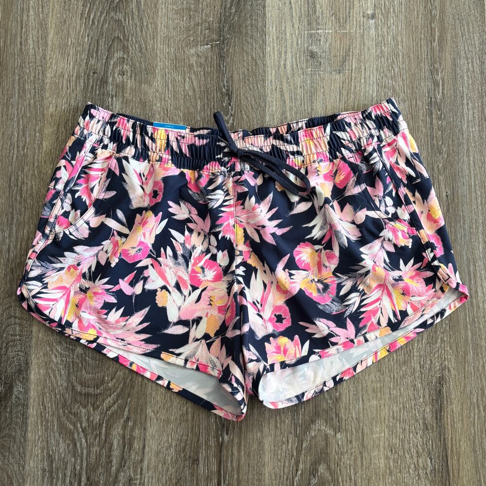 NWT Columbia Bogata Bay Stretch UPF 50 Shorts Wild Geranium Wisteria Size: Large